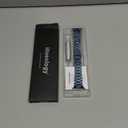 iiteeology Lightweight Stainless Steel Band Designed for Apple Watch Series 1-11, 42mm, 41mm, 40mm, 38mm, SE2&SE3, Replacement iWatch Bands for Women,Blue