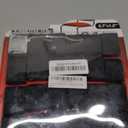 X-Protector Sled Base Chair Floor Protector - 24 PCS Chair Floor Protectors for Hardwood for Rail Feet - Floor Protectors for Chairs with Tubular Legs - Black Wrap Felt Chair Glides!