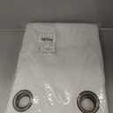 NICETOWN Natural 100% Blackout Linen Curtains 84 inch Long Burg for Living Room, 2 Panels, 52" Wide, Farmhouse Thick Completely Blackout Window Treatment Thermal Insulated Warm Drapes for Winter