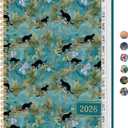 2026 Planner, Aesthetic Weekly and Monthly Planner for Women, Jan 2026 to Dec 2026, Hardcover 2026 Calendar Book with Monthly Tabs, Inner Pocket, Perfect for Office Home School - A4 (8.5" x 11"), Cats in Vine