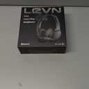 LEVN Hybrid Active Noise Cancelling Headphones, Wireless Headphones Bluetooth 5.4 with Transparent Mode, Hi-Res Audio, Deep Bass, 70H Playtime Over Ear Bluetooth Headset for Work/Travel/Home/Office (Black)