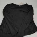 BTFBM Asymmetrical Tops for Women Long Sleeve Shirts Fall 2025 Ruched Slit Fitted Basic Tees Y2k Going Out Tunic Top XL