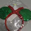 Mouse Ears Headbands Women Mice Ears Headhand Bows Shiny Glitter Birthday Party Themed Events (Tree)