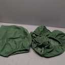 Oilproof Elastic Stretch Chair Slipcovers, Computer Desk Chair Cover, Protective Chair Scratched Protector (Green)