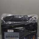 Rolling Laptop Bag - Rolling Briefcase with 4 Spinner Wheels, 15.6 Inch 1680D Nylon Water Resistant Computer Bag for Men and Women Work Travel, Black (Black, 15.6in)