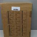 5 Pcs Dessert Table Display Set - 2 Pcs 3-Tier Dessert Display Stands & 3 Pcs Serving Tray - Dessert Trays Dessert Stands Treat Table Displays Set for Tea Parties,Birthdays & Baby Showers (White)