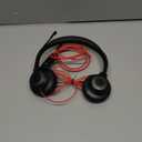 USB Headset with Microphone for PC, On-Ear Computer Laptop Headphones with Noise Cancelling Microphone in-line Control for Home Office Online Class Skype Zoom (USB+3.5mm, Black)