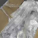 36PCS Plastic Champagne Flutes Ribbed for Weddings & Parties, 6 Ounces