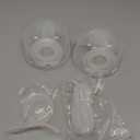 Breast Pump Accessories 8oz Milk Collection Cup, Compatible with Spectra S1/S2/S9, Not Original Spectra Part, Replacement 24mm Flange Milk Collector Cup Tubing Parts, 2 Pack