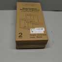 Multi-Purpose Pull-Out Storage Organizers, Under Sink/Cabinet Organizers and Storage for Bathroom & Kitchen, Black, 12.8 Inches, 2 Packs