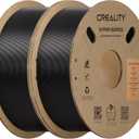 Creality Hyper ABS Filament 1.75mm 2KG, High-Temperature Resistant, High Impact Strength, Stable Printing Performance, +/- 0.05mm Accuracy（Black