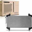 A-Premium Air Conditioning A/C Condenser Compatible with Mitsubishi Outlander 2017-2020, Outlander PHEV 2018-2020, 2.0L 2.4L 3.0L