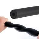 Black Pipe Insulation, Open Pipe Lagging Foam, Winter Foam Tube, Suitable for Various Pipelines and Fitness Equipment(ID43mm/1.69in*T30mm/1.18in)