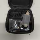 Kendir Bluetooth Headset, V5.0 Ultralight Wireless Headphone Cell Phone Earpiece with Mic Headsetcase,Volume Control, Handsfree Earbud,Compatible with Android/iPhone/Smartphones/Laptop (Black)