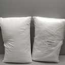 MIULEE Pack of 2 12x20 Inch Outdoor Pillow Inserts Waterproof Decorative Throw Pillow Insert, Rectangle Lumbar Garden Pillow Form for Patio Sofa Couch