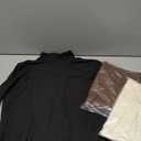 Ekouaer 3 Pack Womens Mock Turtleneck Tops Long Sleeve Shirts Slim Fit Fall Fashion Thermal Underwear Basic Winter Clothing, Size 2XL