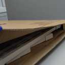 Babelio Baby Gate with Adjustable Cat Door,29-43" Auto Close Durable Pet door for Stairs,Doorways and House,Pressure Mounted,Easy Install,Effortless Walk Thru, White