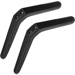 Universal TV Stand Legs, Replacement TV Pedestal Feet for 27-55 inch LCD LED OLED Smart TV, Easy Install - Compatible with TCL, LG, Samsung, Vizio, Hisense, Sony (Black)