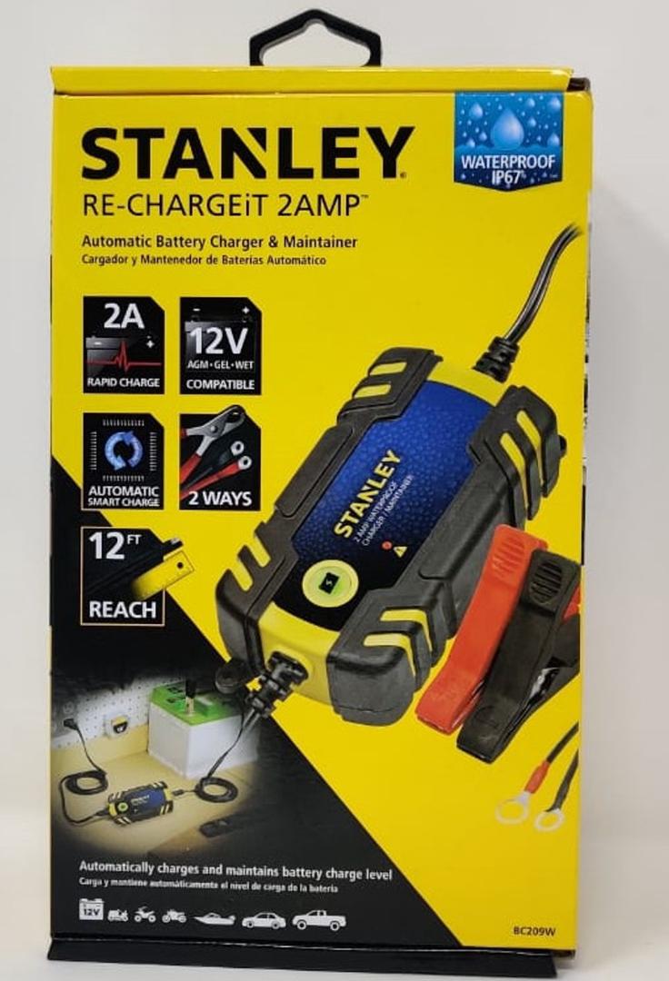STANLEY
BATTERY CHARGER STANLEY BC209W RE-CHARGEiT 2AMP 12V