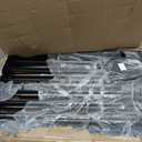 Metal Freestanding Dog Gate Outdoor6 Panels with Door, Extra Wide Foldable Pet Fence with Pet Monitor Adapter, 32'' Height Tall Dog Gate for Doorways, Stairs, Hallways, Yard, Indoor