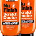 Nu Finish Car Scratch Remover, Scratch Removal for Cars Eliminates Paint Scrapes, Scuffs, Haze and Swirls on Cars, Boats and Motorcycles, 6.5 Oz, White (Pack of 2)