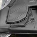 Floor Mats for 2023‑2026 Honda Pilot, Custom‑Fit All‑Weather TPE Full Set Row Anti‑Slip Wear‑Resistant & Odorless Floor Liners for 1st 2nd & 3rd Car Mats, Black