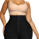 SHAPELLX Butt Lifter Shapewear Tummy Control Shorts For Women Waist Cincher With Hook Zipper Closure Body Shaper Wear XL