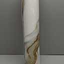 2.4mm Thick Marble Contact Paper for Countertops Waterproof Peel and Stick Wallpaper Removable Self Adhesive Gold and White Thickened Wall Paper Roll for Kitchen Bathroom Furniture 23.62" x 110.24"