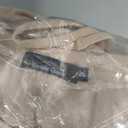 Trendy Queen Women's 2 Piece Matching Lounge Set Long Sleeve Side Ruching Top Wide Leg Drawstring Pants Set with Pockets (Large, Almond)