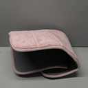 Yimobra Memory Foam Toilet Bath Mat U-Shaped, 24 X 20 Inches, Soft and Comfortable, Super Water Absorption, Non-Slip, Machine Wash and Easier to Dry for Bathroom Commode Contour Rug, Soft Pink