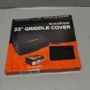 Blackstone 1724 22" Tabletop Griddle Cover for griddles Without a Hood or Hard Cover, Weather Resistant, Black