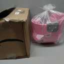 Take Me Away Pink Swing Seat - Heavy Duty High Back Full Bucket Toddler Swing Seat Chain Plastic Coated Baby Swing Outdoor - Playground Swing Set Accessories Replacement