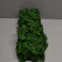 6 Ft Christmas Cedar Pine Garlands, Artificial Cedar Garland, Realistic Green Artificial Greenery Garland for Table, Mantle, Wall, Indoor, Outdoor Christmas Decorations (1, 6 FT)