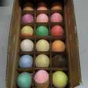 36 Pack Easter Sidewalk Chalks Bulk 3-Layer Chalk Eggs for Kids Easter Basket fillers Colorful Egg Chalk Outdoor Toddler Kids Easter Hunt Classroom School Chalkboard Playground Drawing Party Gifts (36 Mixed Colors)