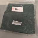 ZESICA Women's Long Sleeve Tops Mock Neck Ruched Tight Shirts 2026 Spring Trendy Outfits (Green, L)