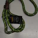 Fida Slip Leads for Dogs, 4 FT x 1/2" Dog Leash Heavy Duty Comfortable Strong Rope Lead for Large, Medium Dogs, No Pull Pet Training Leash with Highly Reflective,Green