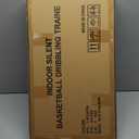 Portable Basketball Training Aid Basketball Training Equipment Indoor or Outdoor Silent Mat Basketball Training Rebounder Ball Returns & Guard Nets for Baseball