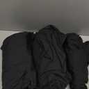 Bedsure Full Comforter Set - Black Soft Bedding for All Seasons, Cationic Dyed Bed Set, 3 Pieces, 1 Full Size Comforter (82"x86") and 2 Pillow Shams (20"x26"+2")