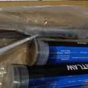 KRETLAW Mini Grease Gun (3000PSI) with Double 3oz Cartridge Grease and 12'' Flex Hose, Reinforced Coupler for Automotive,Marine