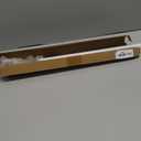 Luvenia Valet Rod,Adjustable Closet Rod 16in Heavy Duty Stainless Steel,Closet Rods For Hanging Clothes Retractable Slide Out Valet Rod For Closet Pull Out For Closet, Laundry Room, Bedroom(White)