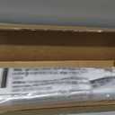 LazBlinds No Drill Cordless Cellular Shades, 34" W × 64" H, White