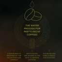 Peet's Coffee, Dark Roast Ground Coffee - Decaf House Blend 18 Ounce Bag (EXP 07/21/25)