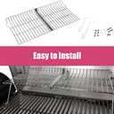 Grill Warming Rack for Char Griller 5050, 5650, 3001, 2223, 5072, 2823, 3030 Grills, Stainless Steel Warming Grate for Chargriller 5050 5650 Gas and Charcoal Grill