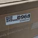 simplehuman 40 Liter / 10.6 Gallon Slim Kitchen Step Trash Can with Liner Rim, Black Plastic