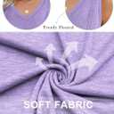 DOLNINE Plus-Size-Womens-Tank-Tops Summer V Neck Sleeveless Shirts Cute Flowy Pleated Blouses Casual Loose Fit Tunics XL-5XL (Purple)