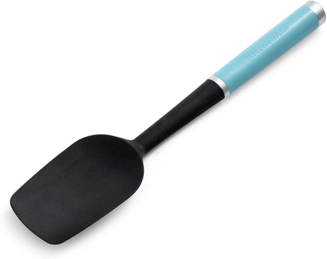 KitchenAid KE030OHAQA Classic Spoon Spatula (One Size, Aqua Sky)