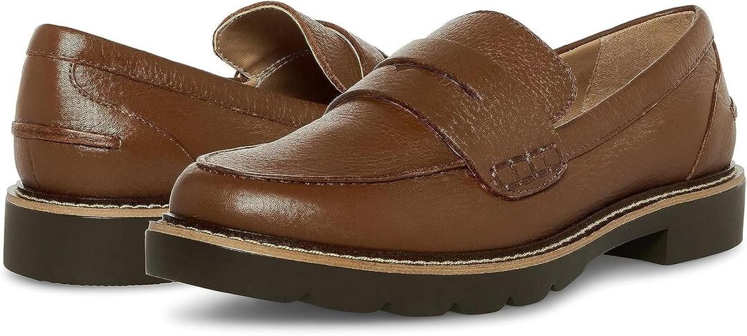 Blondo Women's Penny Loafer (9.5, Light Brown Leather)