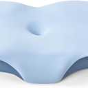 Ultra Pain Relief Cooling Pillow for Neck Support, Adjustable Cervical Pillow Cozy Sleeping, Odorless Ergonomic Contour Memory Foam Pillows, Orthopedic Bed Pillow for Side Back Stomach Sleeper (Queen, Blue)