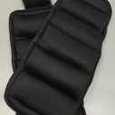 Sportneer Adjustable Ankle/Wrist Weights for Men Women Kids, Weighted Leg & Cuff Strength Training for Yoga Walking Running Aerobics Gym Fitness Physical Therapy (2 lbs (x2), Black)