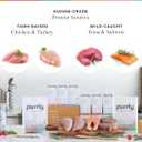 Purrly Lickable Wet Cat Treats Healthy Grain-Free Chicken Variety Pack (18 Count) Squeezable Creamy Pure with Human-Grade Protein Functional Nutrients Non-GMO No-Artificial-Additives Low-Phosphorus
